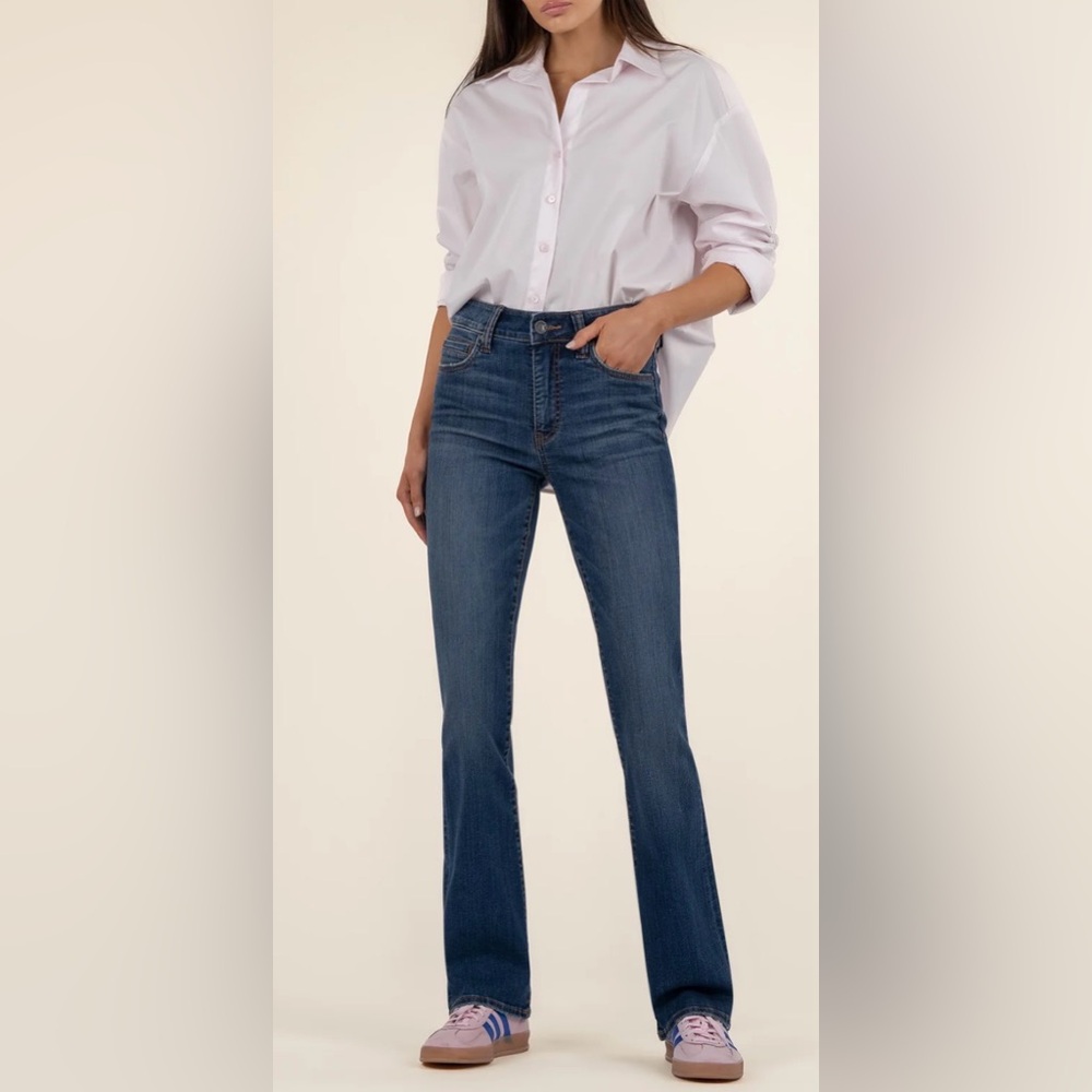 Kut from the Kloth Women’s Natalie High Rise Bootcut Jeans - 10